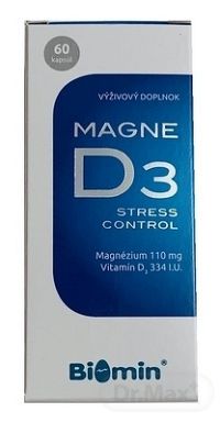 Biomin MAGNE D3 STRESS CONTROL 1×60 cps, výživový doplnok