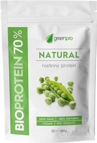 BIOPROTEIN 70% GreenPro NATURAL prášok na prípravu nápoja 1x300 g
