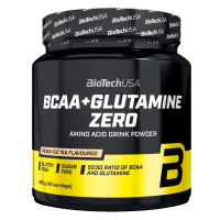 BioTech USA BCAA + Glutamine Zero 480 g broskyňový ľadový čaj