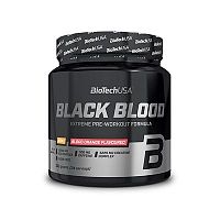 BioTech USA Black Blood NOX+ 330g, čučoriedka-limetka