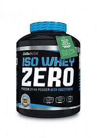 BioTech USA Iso whey zero 2270g - príchuť bielej čokolády