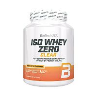 BioTech USA Iso Whey Zero Clear 500 g red berry