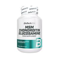 BioTech USA MSM Chondroitin Glucosamine 60 tabliet