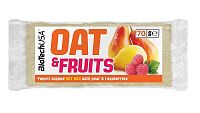 BioTech USA OAT & FRUITS 70g - hruška-malina-jogurt