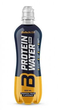 BioTech USA Protein Water Zero 500g - Tropické ovocie