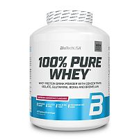 BioTechUSA 100% PURE WHEY malinový cheesecake 2270 g 1×2270 g