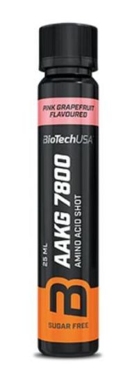 BioTechUSA AAKG 7800 (20 x 25ml) ampule / ružový grep 500 ml 1×500 ml