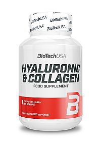 BiotechUSA Hyaluronic & Collagen 100 kapsúl