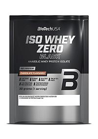 BioTechUSA ISO WHEY ZERO BLACK jahoda 30 g 1×30 g