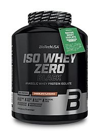 BioTechUSA ISO WHEY ZERO BLACK vanilka 2270 g 1×2270 g