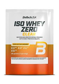 BioTechUSA ISO WHEY ZERO CLEAR broskyňa ľadový čaj 25 g 1×25 g