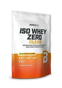 BioTechUSA ISO WHEY ZERO CLEAR broskyňa ľadový čaj 454 g 1×454 g