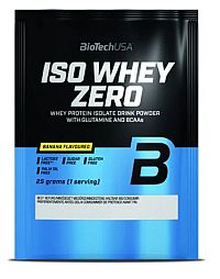 BioTechUSA ISO WHEY ZERO /NATIVE/ banán 25 g 1×25 g