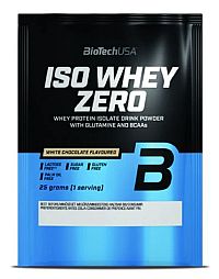 BioTechUSA ISO WHEY ZERO /NATIVE/ biela čokoláda 25 g 1×25 g