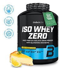 BioTechUSA ISO WHEY ZERO /NATIVE/ citrón cheesecake 2270 g 1×2270 g