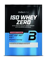 BioTechUSA ISO WHEY ZERO /NATIVE/ jahoda 25 g 1×25 g