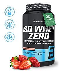 BioTechUSA ISO WHEY ZERO /NATIVE/ jahoda 908 g 1×908 g