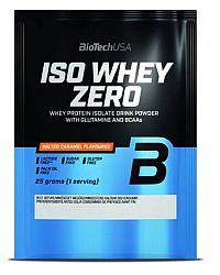 BioTechUSA ISO WHEY ZERO /NATIVE/ slaný karamel 25 g 1×25 g