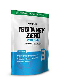 BioTechUSA ISO WHEY ZERO NATURAL kokos 500 g 1×500 g
