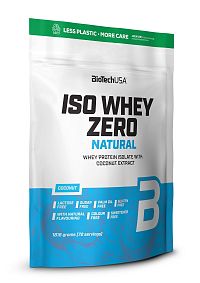 BioTechUSA ISO WHEY ZERO NATURAL vanilka-škorica 1816 g 1×1816 g