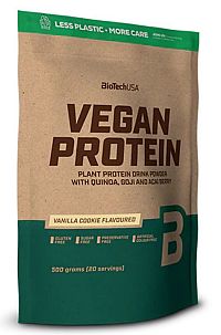 BioTechUSA VEGAN PROTEIN bez príchute 500 g 1×500 g