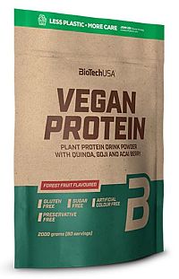 BioTechUSA VEGAN PROTEIN lesné plody 2000 g 1×2000 g