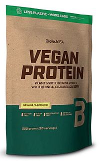 BioTechUSA VEGAN PROTEIN oriešok 500 g 1×500 g