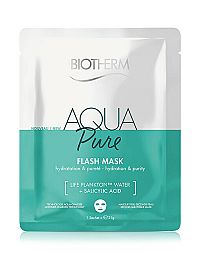 Biotherm Hydratačná pleťová maska ​​s kyselinou salicylovou Aqua Pure