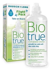 Biotrue multi-purpose solution flight pack 1×100 ml, roztok na šošovky