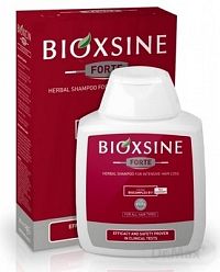 BIOXSINE Šampón FORTE všetky typy vlasov 1×300 ml, proti vypadávaniu vlasov