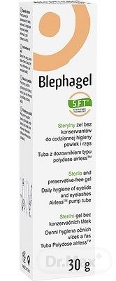 BLEPHAGEL Sterilný gél na hygienu viečok a rias 1×30 g, hypoalergénny
