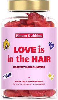 Bloom Robbins LOVE is in the HAIR žuvacie cukríky, jednorožci 60 ks