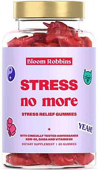 BLOOM ROBBINS Stress no more žuvacie pastilky jednorožci 60 ks