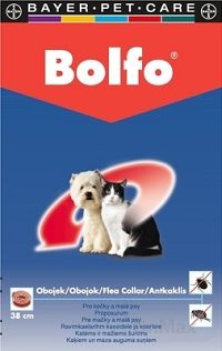 Bolfo antipar. obojok pre mačky a malé psy 38cm