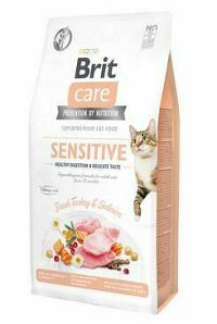 Brit Care Cat Grain-Free Sensitive 1×7 kg, granule pre mačky