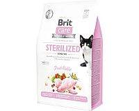 Brit Care Cat Grain-Free Sterilized Sensitive 1×0,4 kg, granule pre mačky