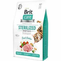 Brit Care Cat Grain-Free Sterilized Urinary Health 1×2 kg, granule pre mačky