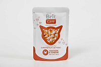 Brit Care Cat Kapsička Kura+Syr 1×80 g, mäsová kapsička pre mačky