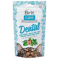 Brit Care Cat Snack Dental 1×50 g, maškrta pre mačky