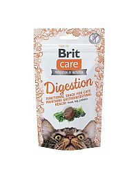 Brit Care Cat Snack Digestion 1×50 g, maškrta pre mačky