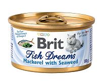 Brit Konzerva Fish Dreams Mackerel & Seaweed 80g 1×80 g