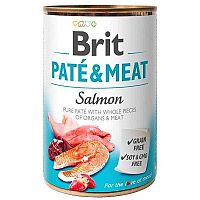 Brit Konzerva Paté & Meat Salmon 400g 1×400 g