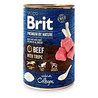 Brit Konzerva Premium By Nature Beef With Tripes 400g 1×400 g