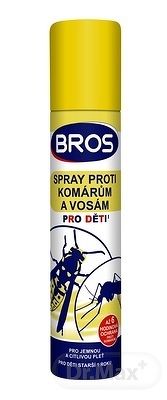 BROS spray proti komárom a osám pre deti 1×90 ml, účinosť 6 h