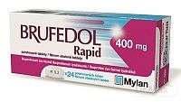 Brufedol Rapid 400 mg tbl flm 400 mg (blis.) 1x24 ks