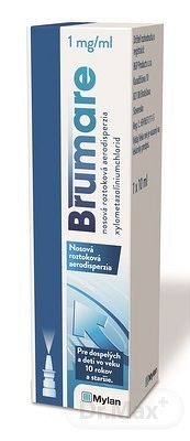 Brumare 1 mg/ml nosová roztoková aerodisperzia aer.nao.1 x 10 ml/10 mg