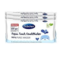 Bübchen Aqua Touch vlhčené obrúsky pre deti 3 x 48 ks