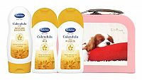 BUBCHEN CALENDULA DB S KUFRIKOM 1×1 ks, darčekový balíček s kozmetikou pre deti