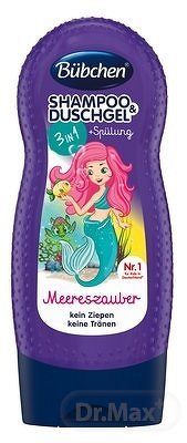 BUBCHEN KIDS SHP+SPRCH. GÉL+KOND. 3v1 MORSKÁ PANNA 1x230 ml