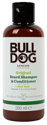 Bulldog Šampón a kondicionér 2v1 na fúzy pre normálnu pleť Original Beard Shampoo & Conditioner